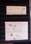 1661-1860 Lot de 127 lettres et documents, divers déboursés,