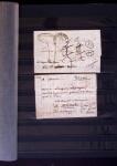 1661-1860 Lot de 127 lettres et documents, divers déboursés,