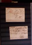 1661-1860 Lot de 127 lettres et documents, divers déboursés,