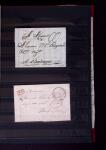 1661-1860 Lot de 127 lettres et documents, divers déboursés,