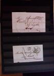 1661-1860 Lot de 127 lettres et documents, divers déboursés,