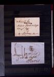 1661-1860 Lot de 127 lettres et documents, divers déboursés,