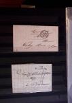 1661-1860 Lot de 127 lettres et documents, divers déboursés,