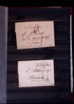 1661-1860 Lot de 127 lettres et documents, divers déboursés,