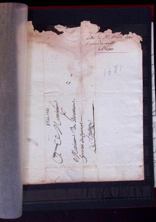 1661-1860 Lot de 127 lettres et documents, divers déboursés,