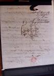 1661-1860 Lot de 127 lettres et documents, divers déboursés,