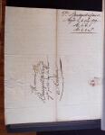 1661-1860 Lot de 127 lettres et documents, divers déboursés,