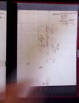 1661-1860 Lot de 127 lettres et documents, divers déboursés,