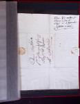 1661-1860 Lot de 127 lettres et documents, divers déboursés,