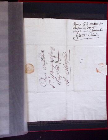 1661-1860 Lot de 127 lettres et documents, divers déboursés,