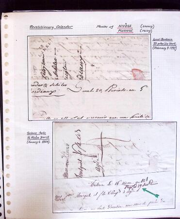 1661-1860 Lot de 127 lettres et documents, divers déboursés,