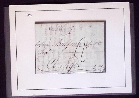 1661-1860 Lot de 127 lettres et documents, divers déboursés,