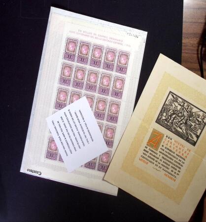 1856-1980, All-world selection on cards and pages,