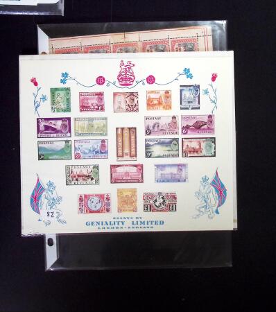 1856-1980, All-world selection on cards and pages,