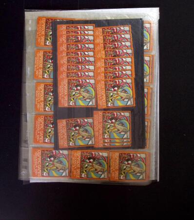 1856-1980, All-world selection on cards and pages,