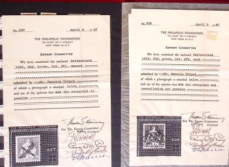 1913-81, Mint and used AIRS collection in stockbook,