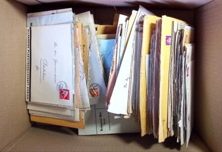 1900-40, Fascinating lot of over 450 commercial covers
