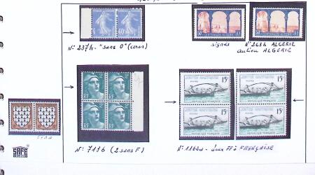 1849-2000, Collection de France en neuf albums, sept