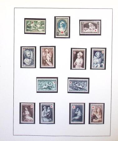 1849-2000, Collection de France en neuf albums, sept