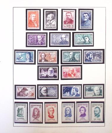 1849-2000, Collection de France en neuf albums, sept