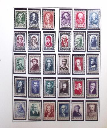 1849-2000, Collection de France en neuf albums, sept