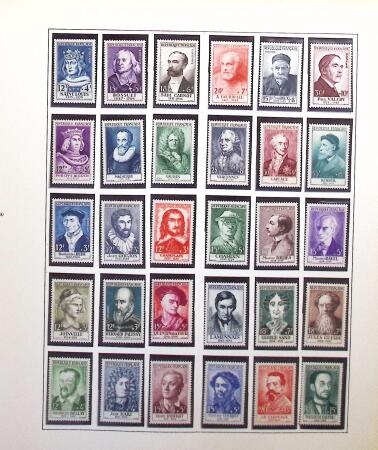 1849-2000, Collection de France en neuf albums, sept