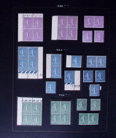 1849-2000, Collection de France en neuf albums, sept