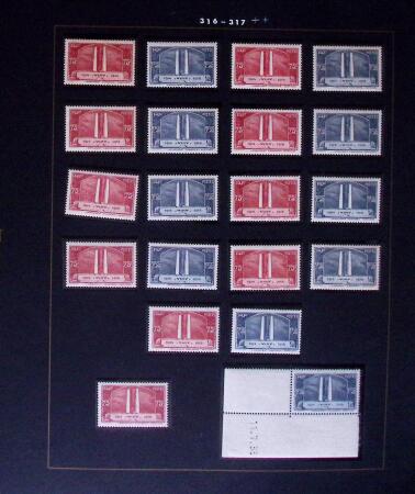 1849-2000, Collection de France en neuf albums, sept