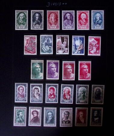 1849-2000, Collection de France en neuf albums, sept