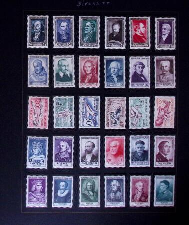 1849-2000, Collection de France en neuf albums, sept