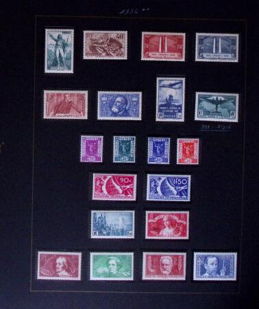 1849-2000, Collection de France en neuf albums, sept