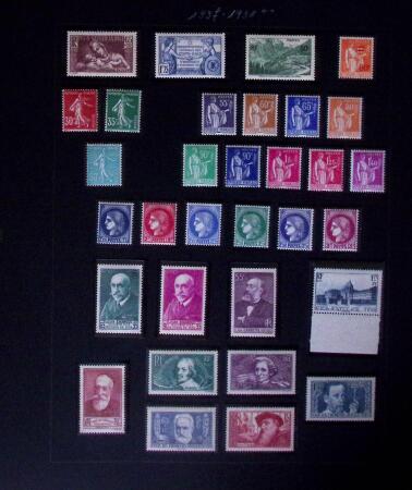 1849-2000, Collection de France en neuf albums, sept