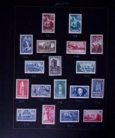 1849-2000, Collection de France en neuf albums, sept