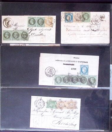 1871, Ensemble de 15 lettres de septembre 1871, dont