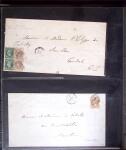1812-1918, Lot de 42 lettres allant de pré-phila au
