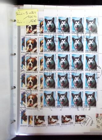 1972-98, Fauna & Flora thematics group in sheets with