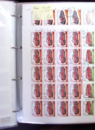 1972-98, Fauna & Flora thematics group in sheets with