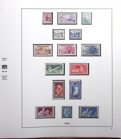 1876-1991 Collection de France en albums avec neufs