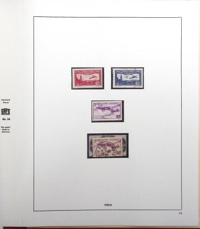 1876-1991 Collection de France en albums avec neufs