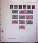 1824-1922 MEMEL: Specialised collection in Lindner