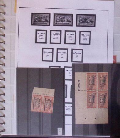 1824-1922 MEMEL: Specialised collection in Lindner
