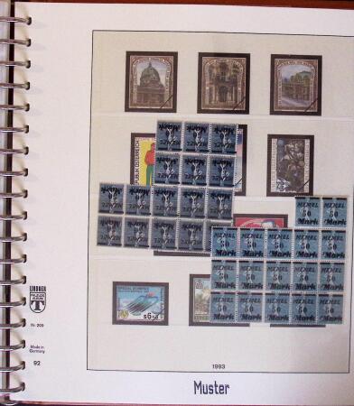 1824-1922 MEMEL: Specialised collection in Lindner