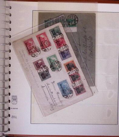 1824-1922 MEMEL: Specialised collection in Lindner