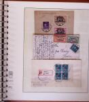 1824-1922 MEMEL: Specialised collection in Lindner