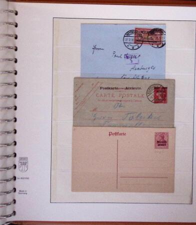 1824-1922 MEMEL: Specialised collection in Lindner