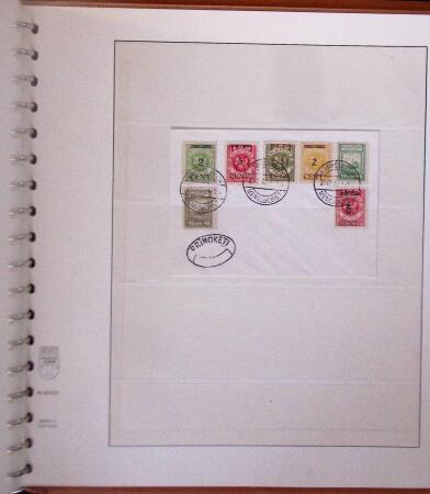 1824-1922 MEMEL: Specialised collection in Lindner