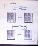 1938-44 TYPE MERCURE : Importante collection d'exposition