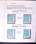 1938-44 TYPE MERCURE : Importante collection d'exposition
