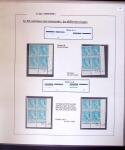 1938-44 TYPE MERCURE : Importante collection d'exposition