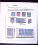 1938-44 TYPE MERCURE : Importante collection d'exposition